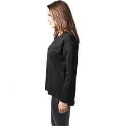 URBAN CLASSICS T-shirt Femme Urban Classic Oversized Chiffon Crew 14 URBAN CLASSICS T-shirt Femme Urban Classic Oversized Chiffon Crew -T shirt Actif Boutique tb1182 00017 tb1182 m4 00017black black