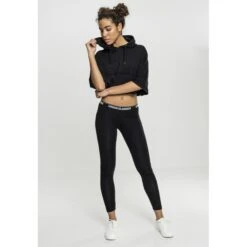 URBAN CLASSICS T-shirt Femme Urban Classic Hooded Poncho 16 URBAN CLASSICS T-shirt Femme Urban Classic Hooded Poncho -T shirt Actif Boutique tb1306 00007 tb1306 m12 00007 black