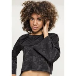 URBAN CLASSICS T-shirt Femme Urban Classic Jacquard -T shirt Actif Boutique tb2362 00777 tb2362 m7 00777 1