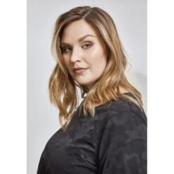 URBAN CLASSICS T-shirt Femme Urban Classic Jacquard -T shirt Actif Boutique tb2362 00777 u tb2362 m16 00777 u black camo