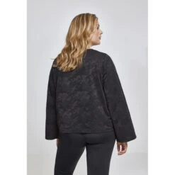 URBAN CLASSICS T-shirt Femme Urban Classic Jacquard -T shirt Actif Boutique tb2362 00777 u tb2362 m2 00777 u black camo