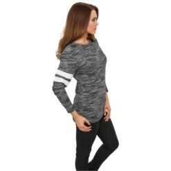 URBAN CLASSICS T-shirt Femme Urban Classic Terry Crew -T shirt Actif Boutique tb789 00033 3