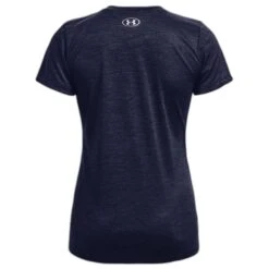 T-shirt à Col V Femme Under Armour Tech™ - Twist -T shirt Actif Boutique under armour 1258568 411 mag4372569 6