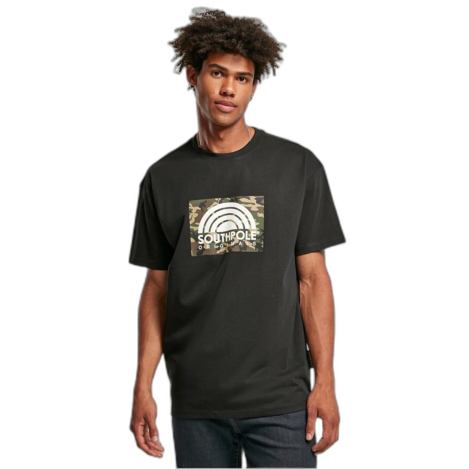 T-shirt Urban Classics Southpole Camo 3 T-shirt Urban Classics Southpole Camo