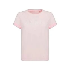 T-shirt à Manches Courtes Femme Guess 1981 Roll Cuff